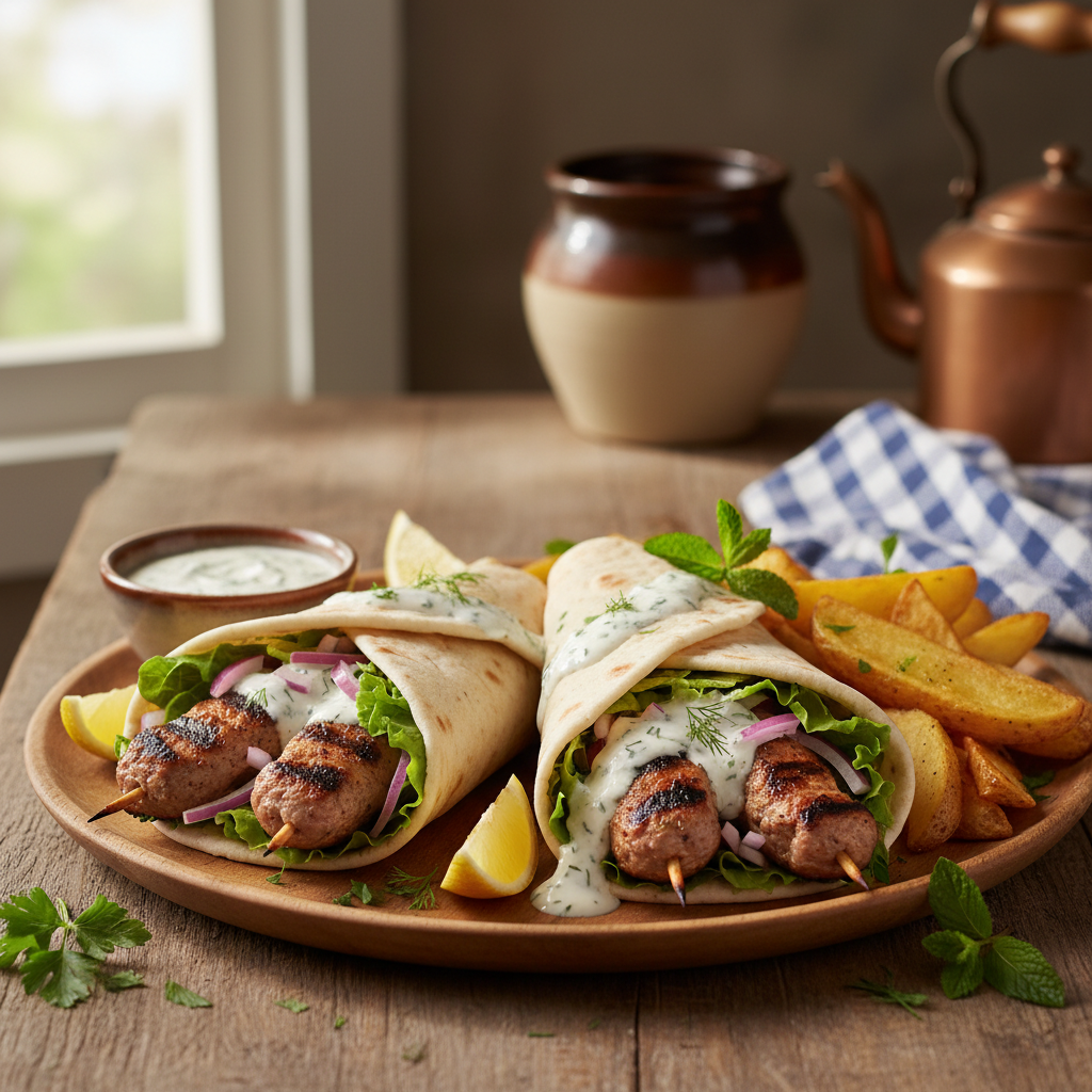 Wraps Souvlaki Maison Express