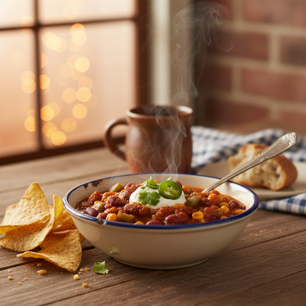 Image de la recette: Chili végé rapide