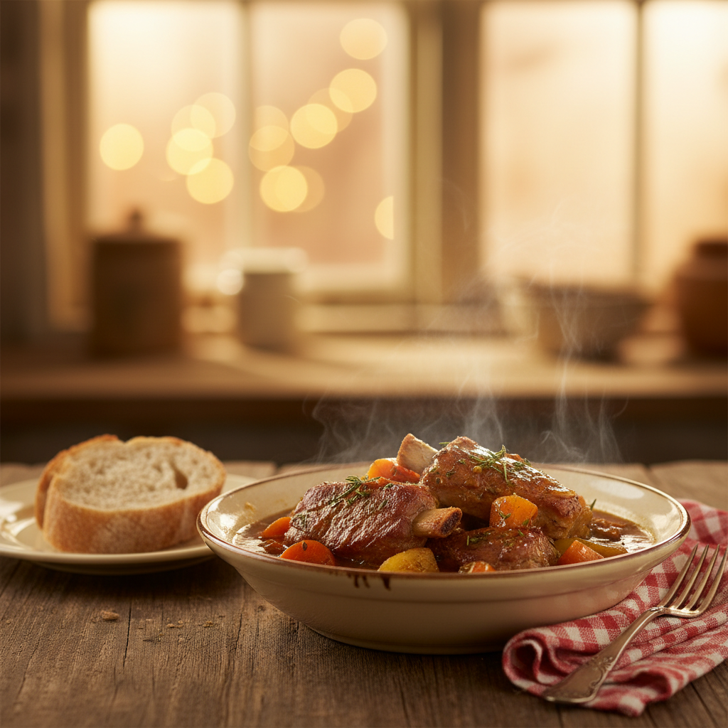 Image de la recette: Côtes de Porc Mijotées