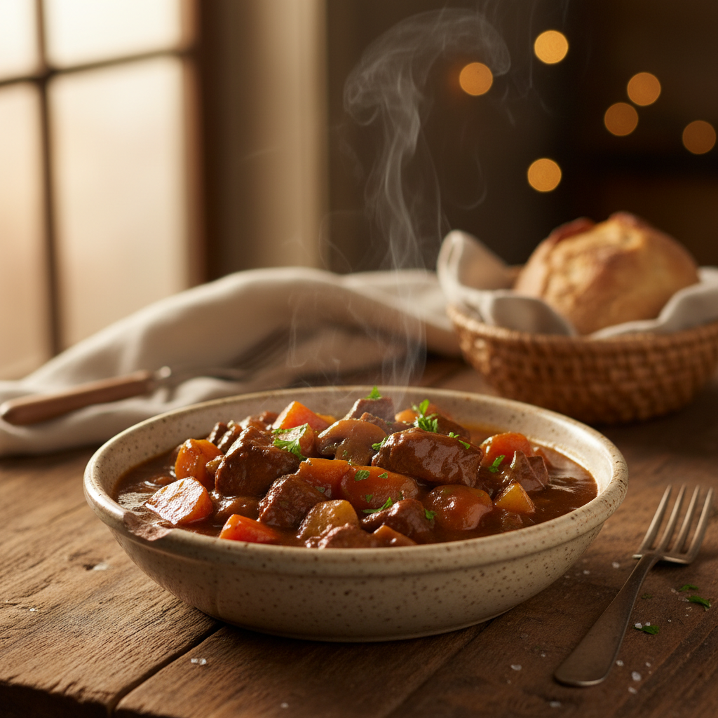 Image de la recette: Ragoût de bœuf réconfortant