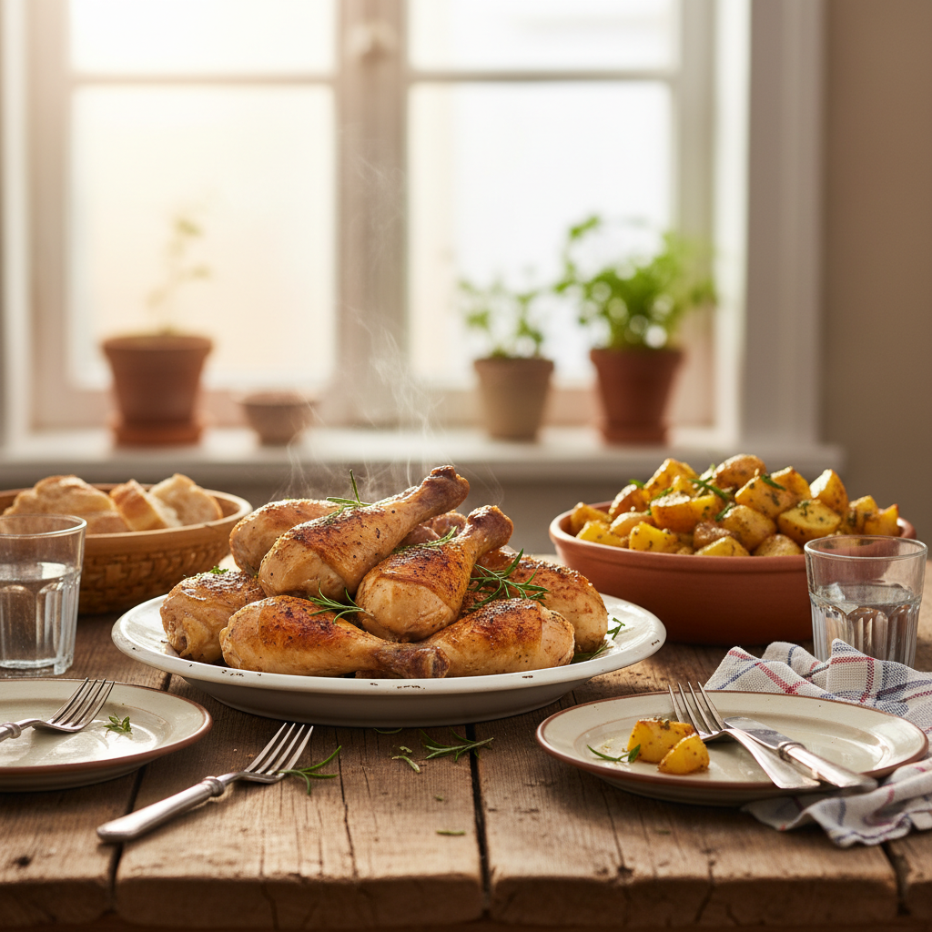 Image de la recette: Pilons de poulet rôtis