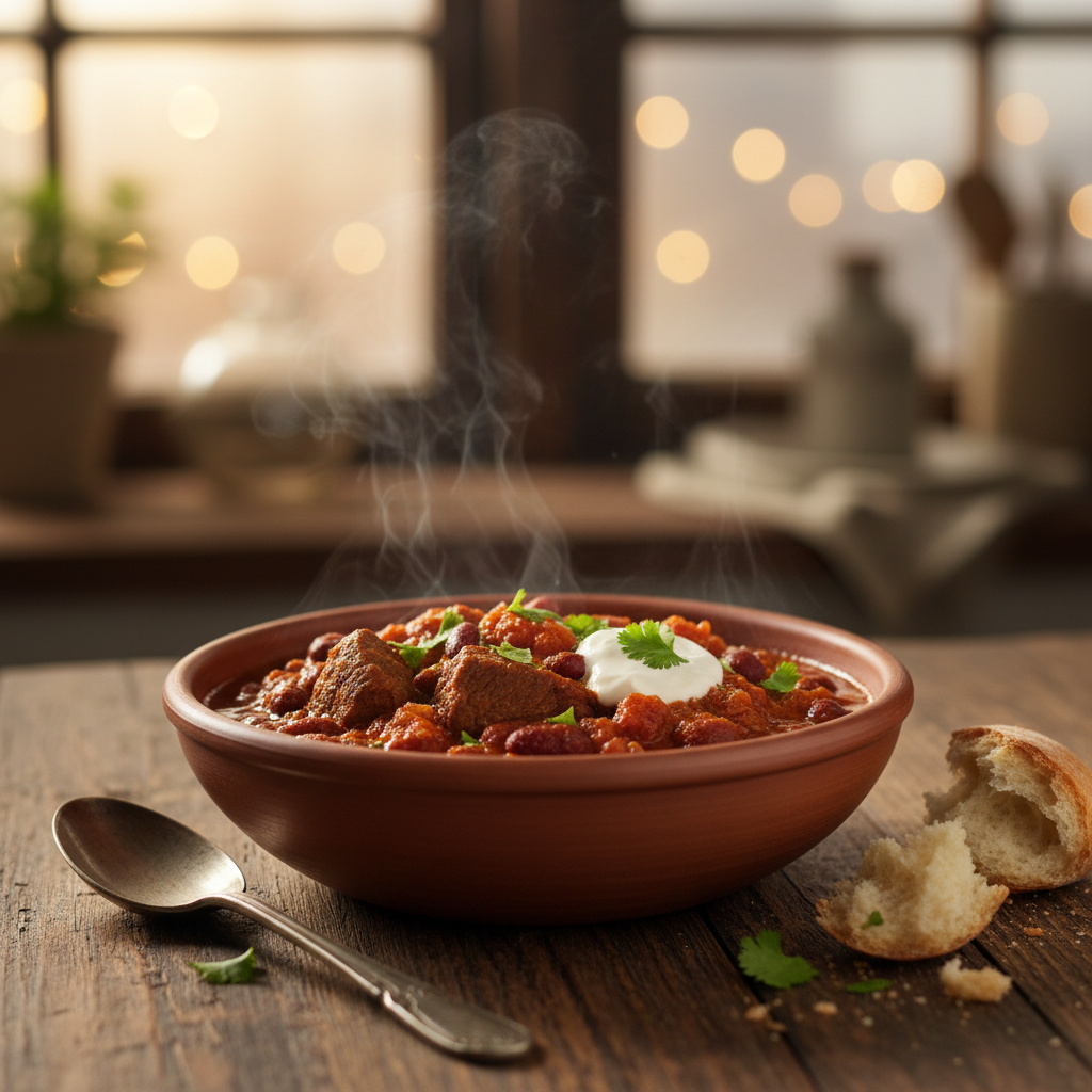 Image de la recette: Chili con carne doux