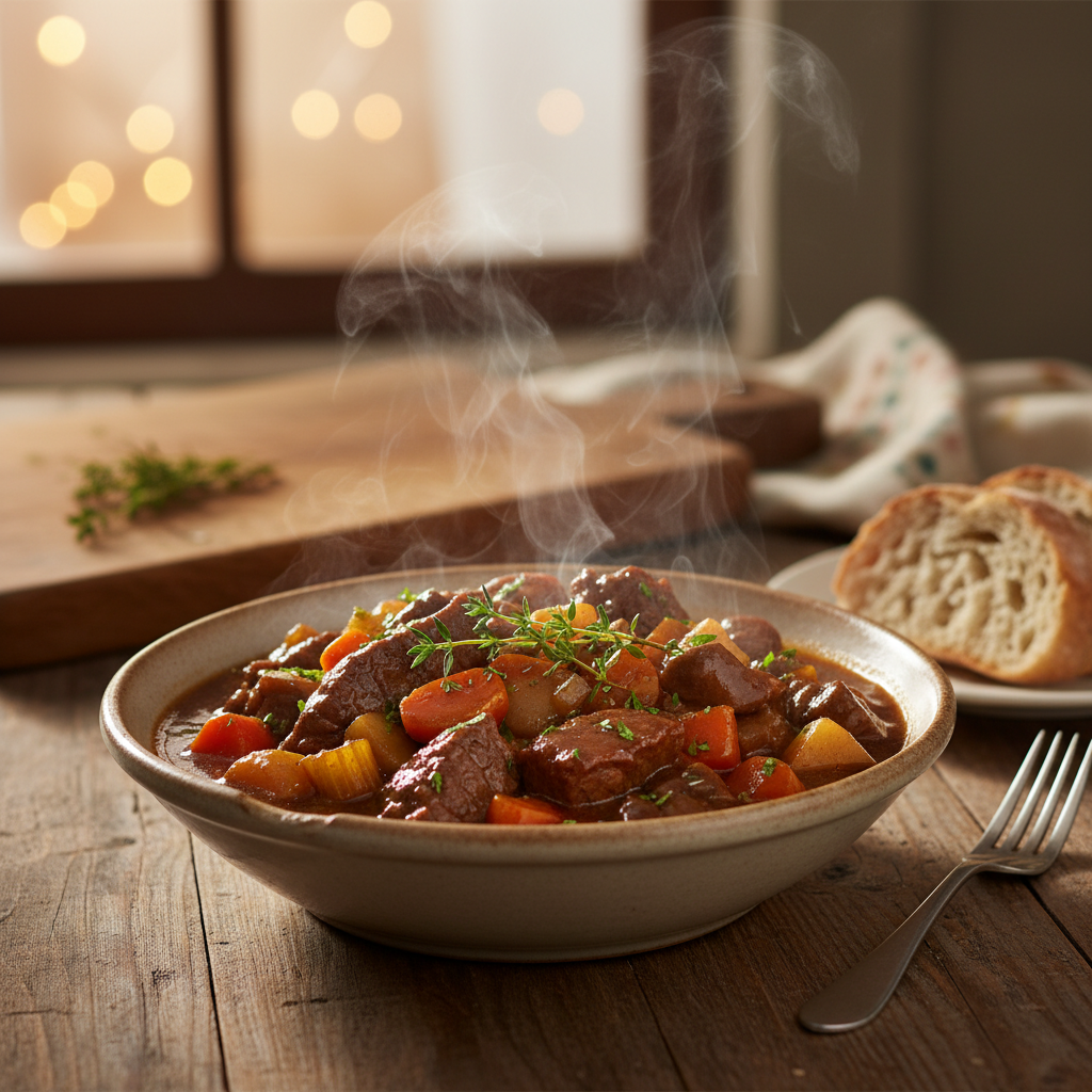 Image de la recette: Ragoût de bœuf réconfortant