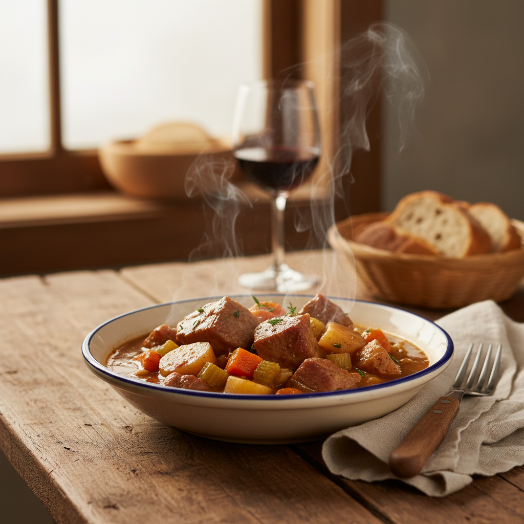 Image de la recette: Mijoté de Porc Réconfortant