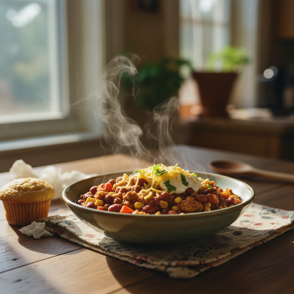 Image de la recette: Chili végé réconfortant