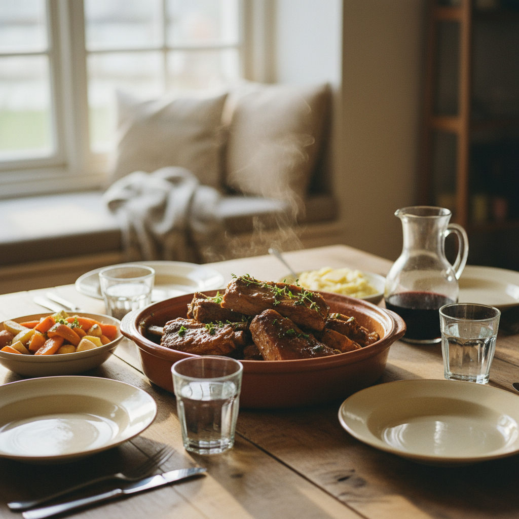 Image de la recette: Côtes de porc braisées
