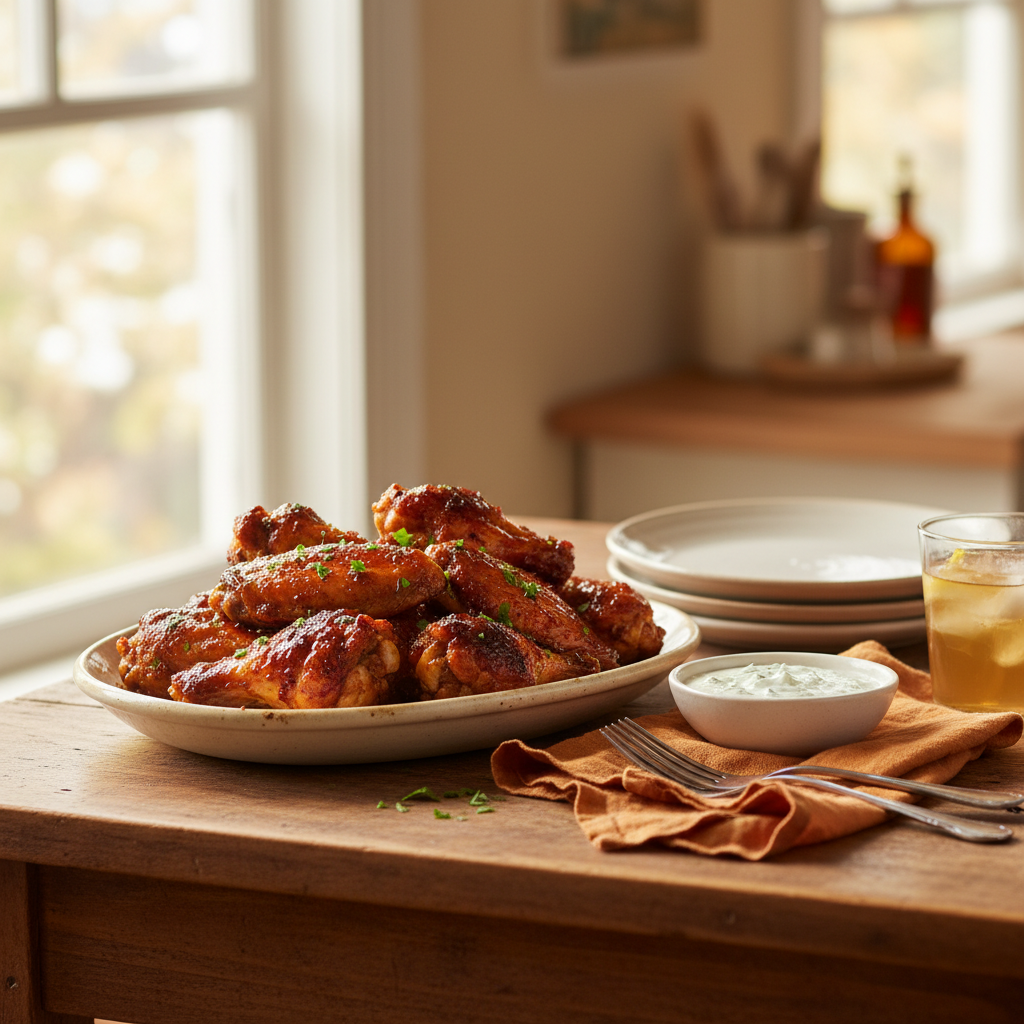 Image de la recette: Ailes de poulet BBQ express