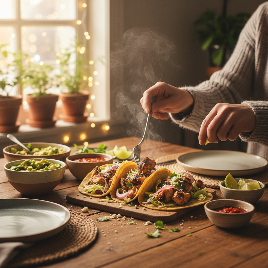 Image de la recette: Tacos poulet lime