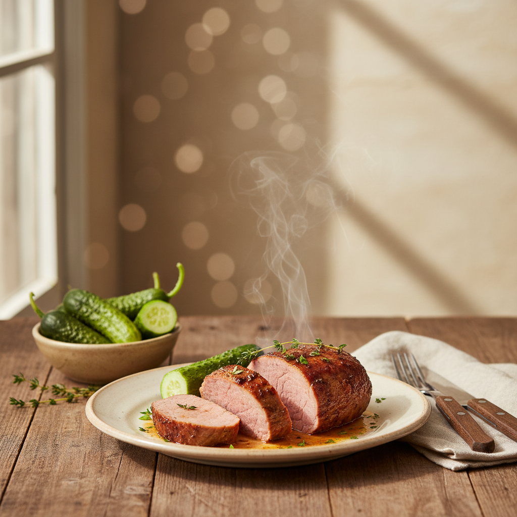 Image de la recette: Filet de Porc Mariné Express