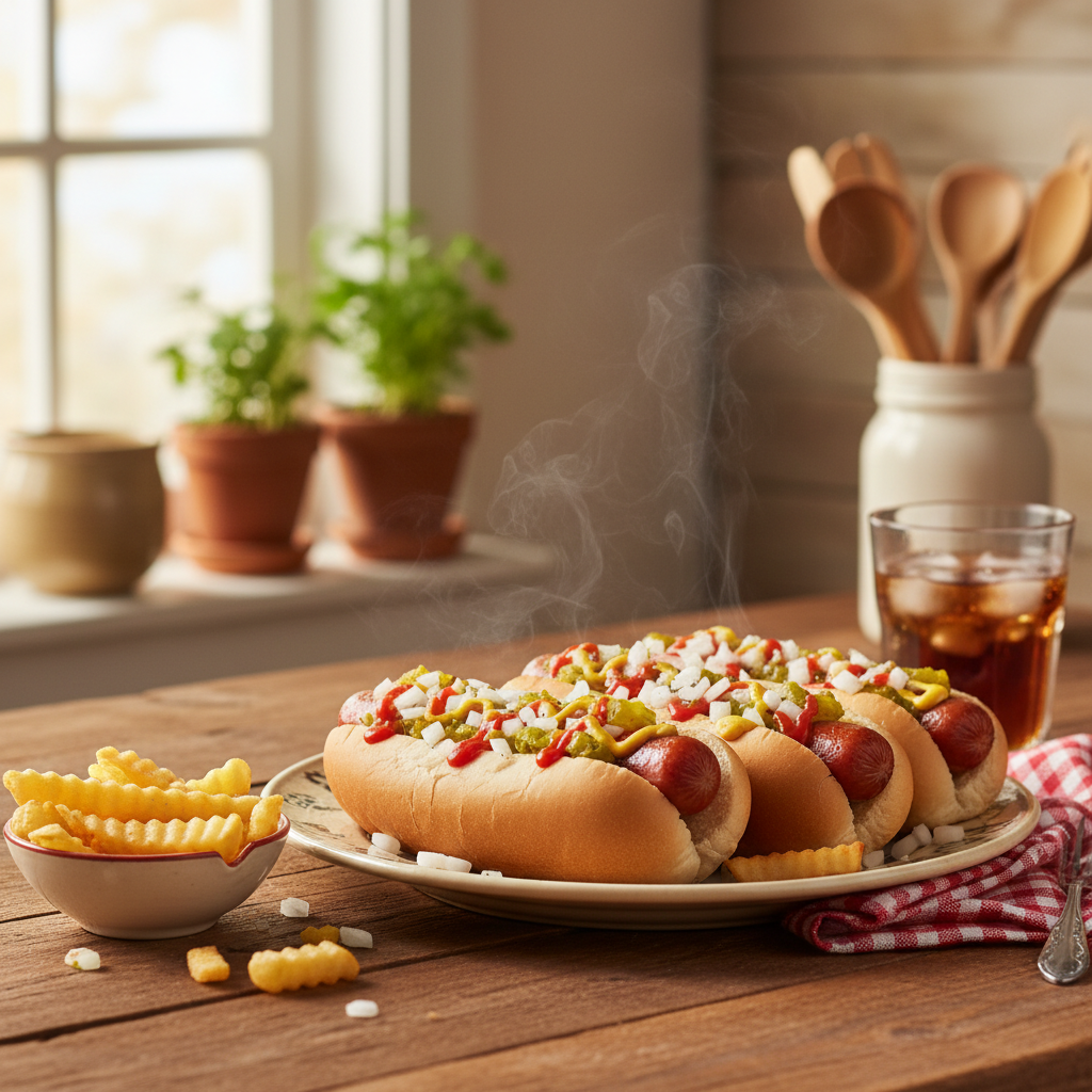 Image de la recette: Hot-dogs classiques