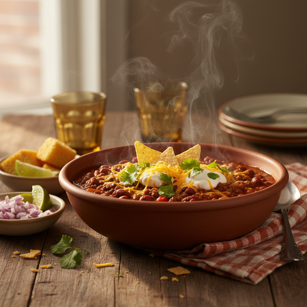 Image de la recette: Chili réconfortant à la mijoteuse