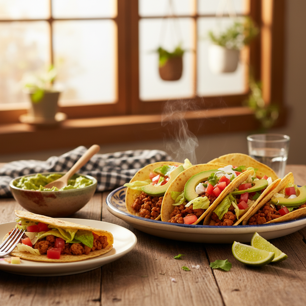 Image de la recette: Tacos dinde et avocat