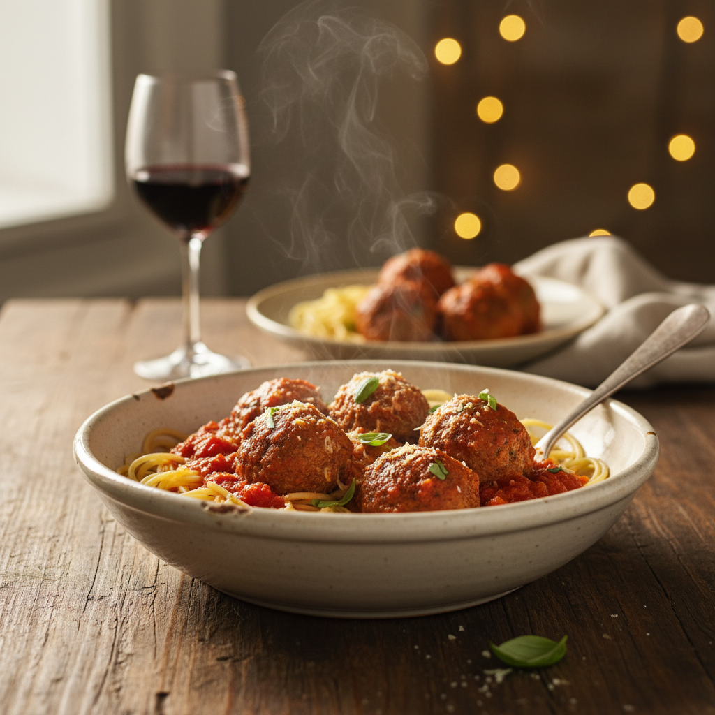 Image de la recette: Boulettes sauce tomate maison