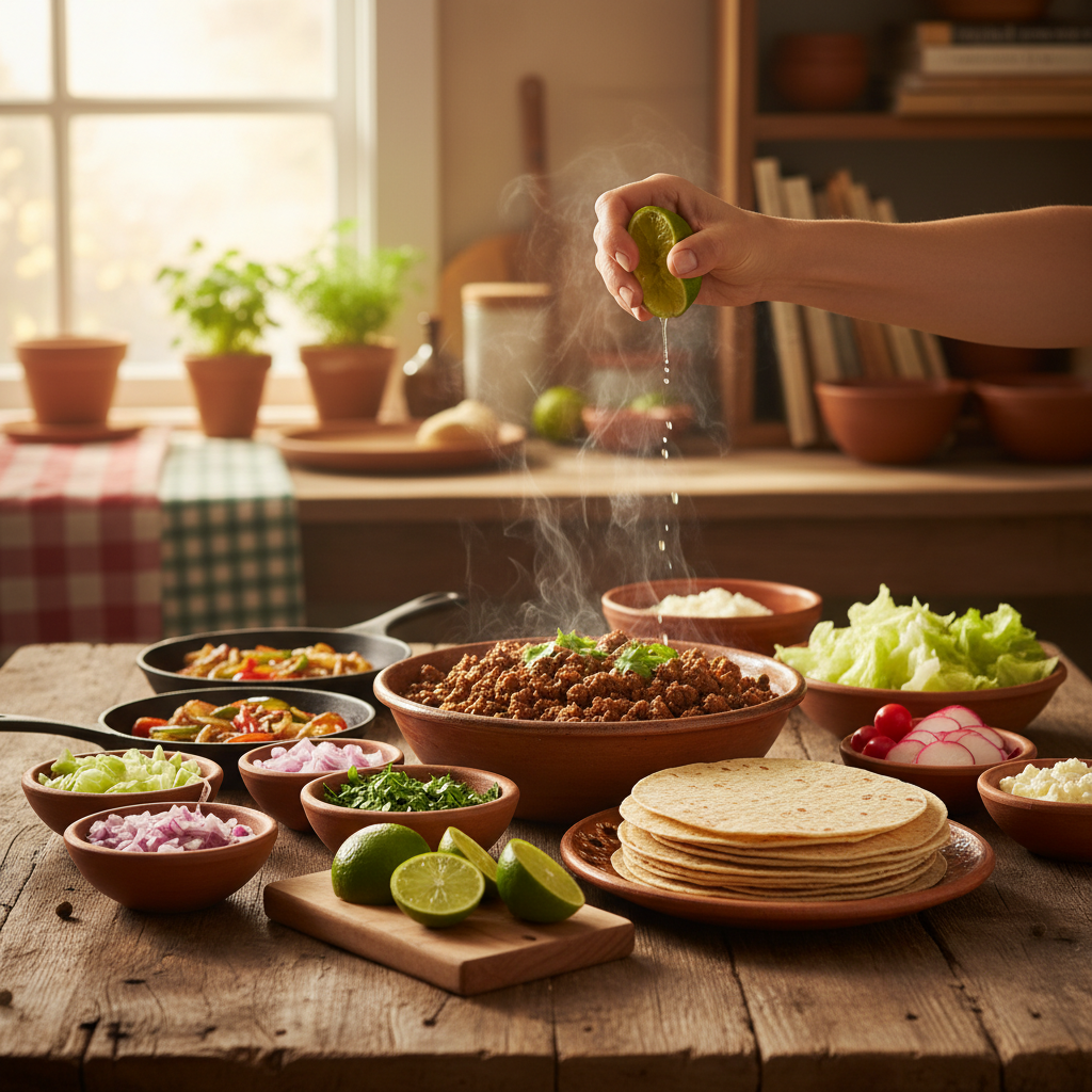 Image de la recette: Tacos au bœuf haché