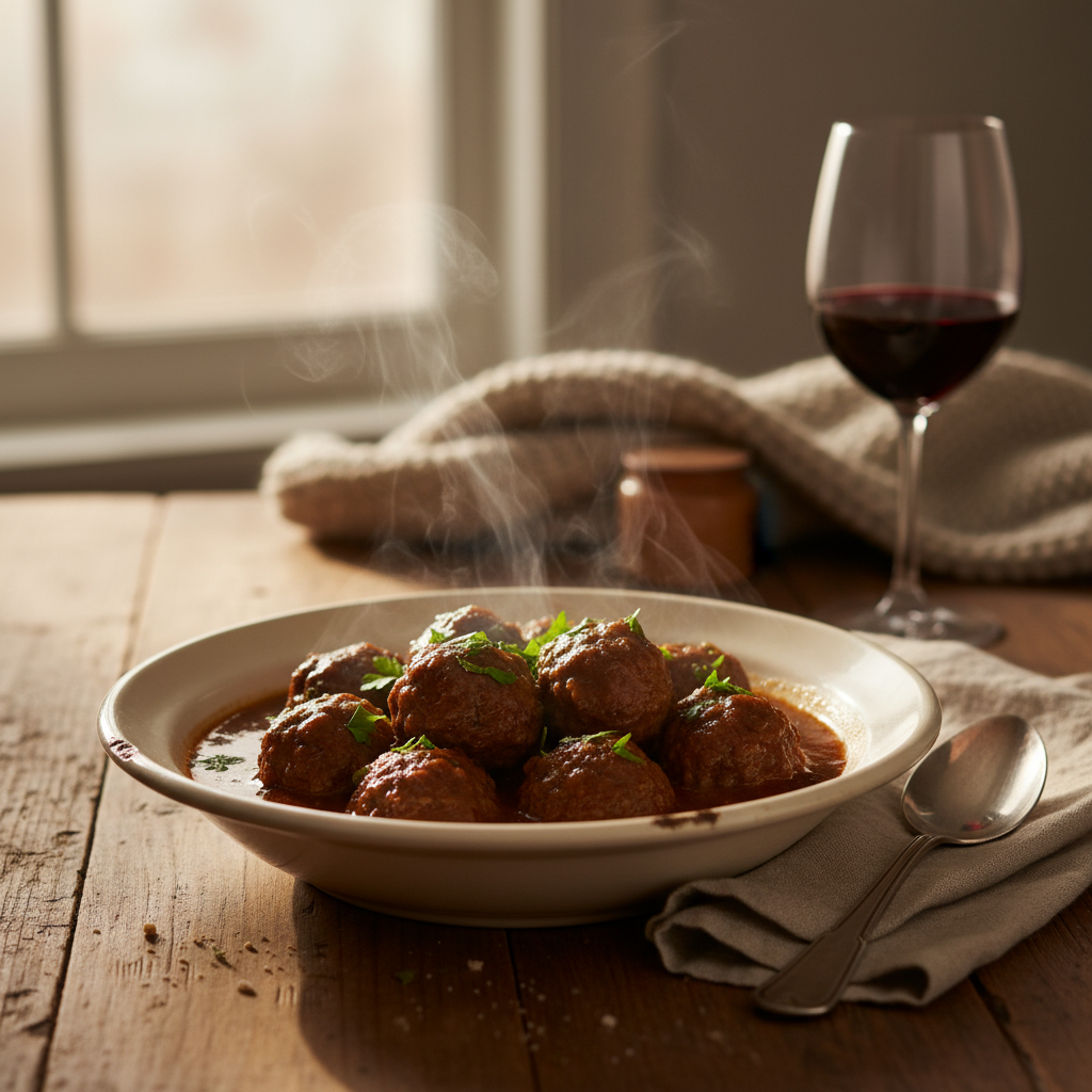 Image de la recette: Ragoût de boulettes maison
