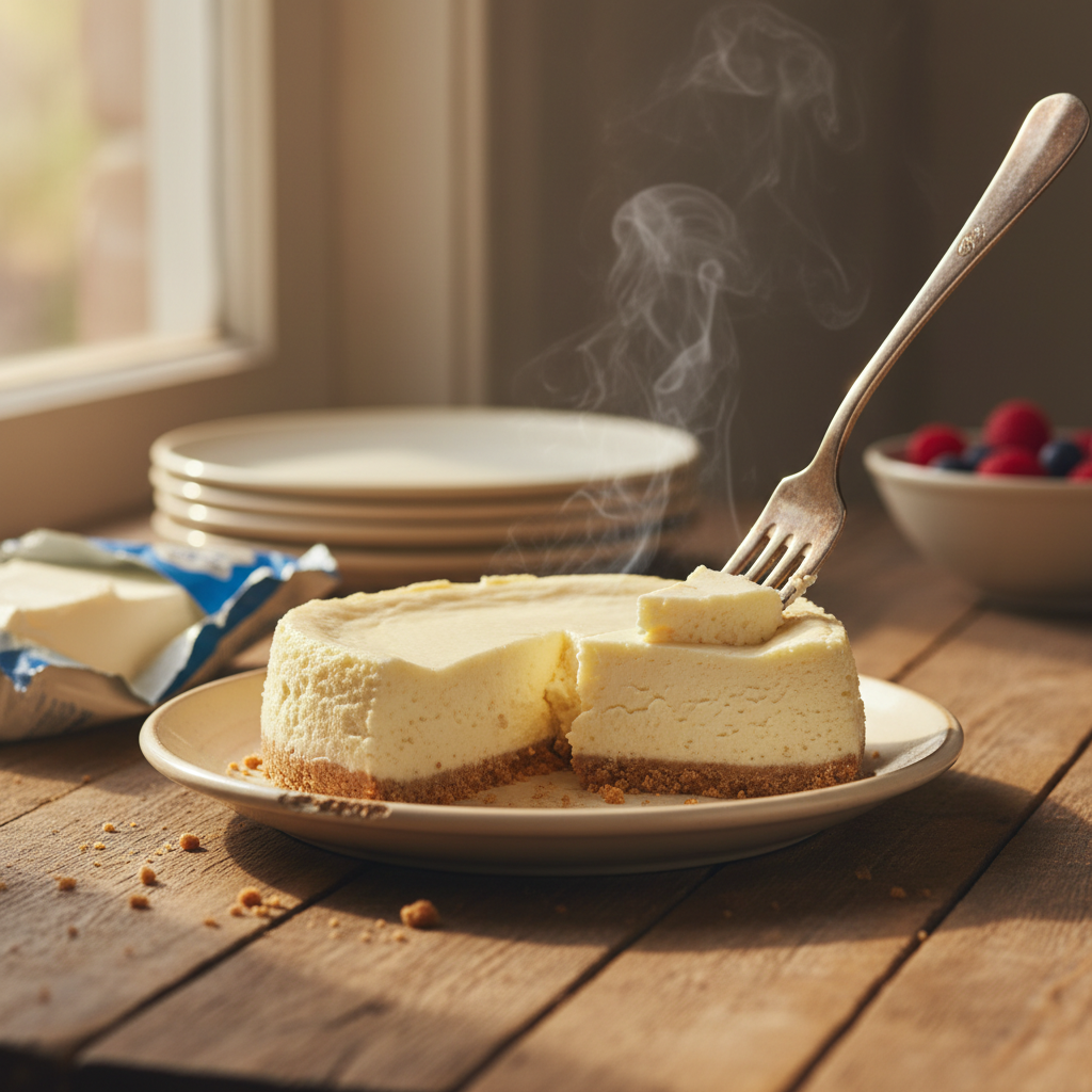 Image de la recette: Gâteau au fromage sans cuisson