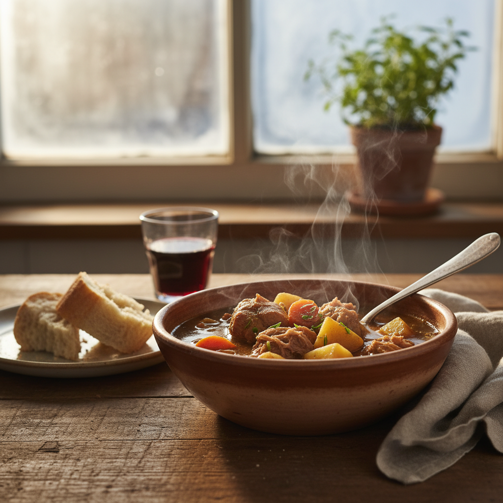 Image de la recette: Épaule de porc mijotée
