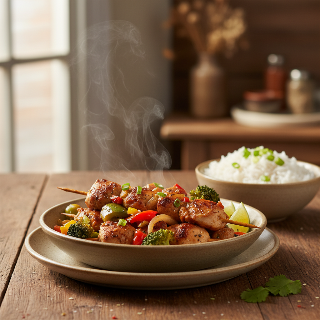 Image de la recette: Poulet sauté familial