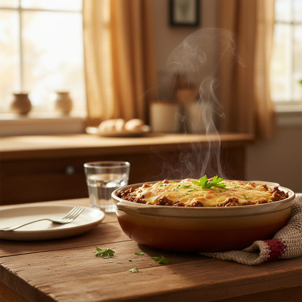 Image de la recette: Gratin de bœuf haché