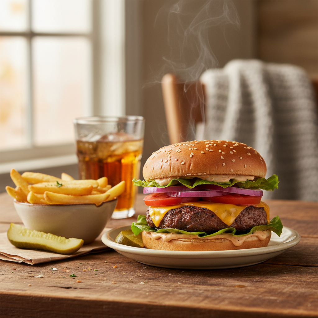 Image de la recette: Burgers de bœuf classiques