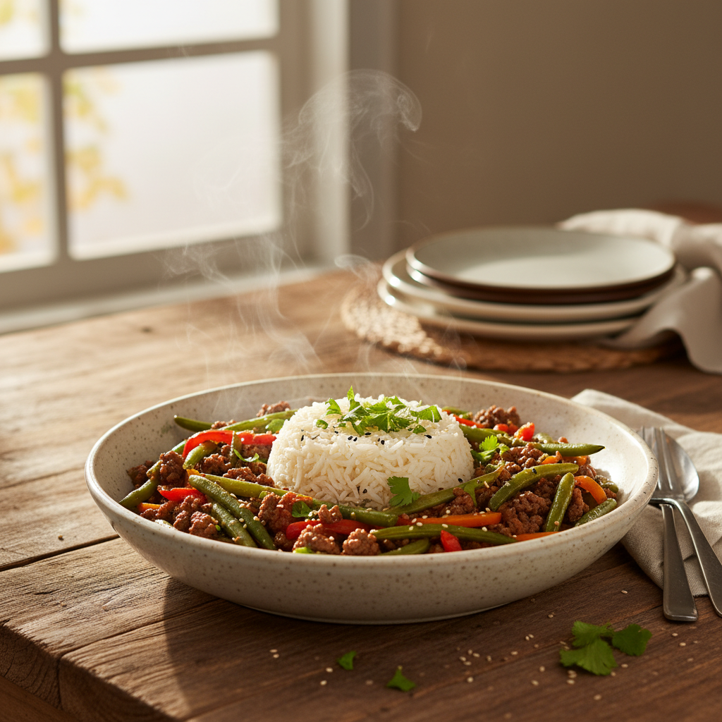 Image de la recette: Bol de bœuf santé