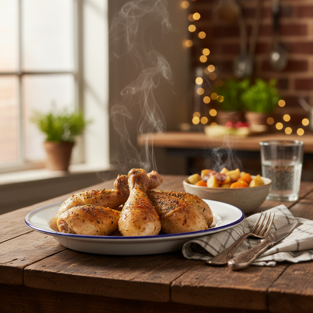 Image de la recette: Pilons de Poulet Rôtis