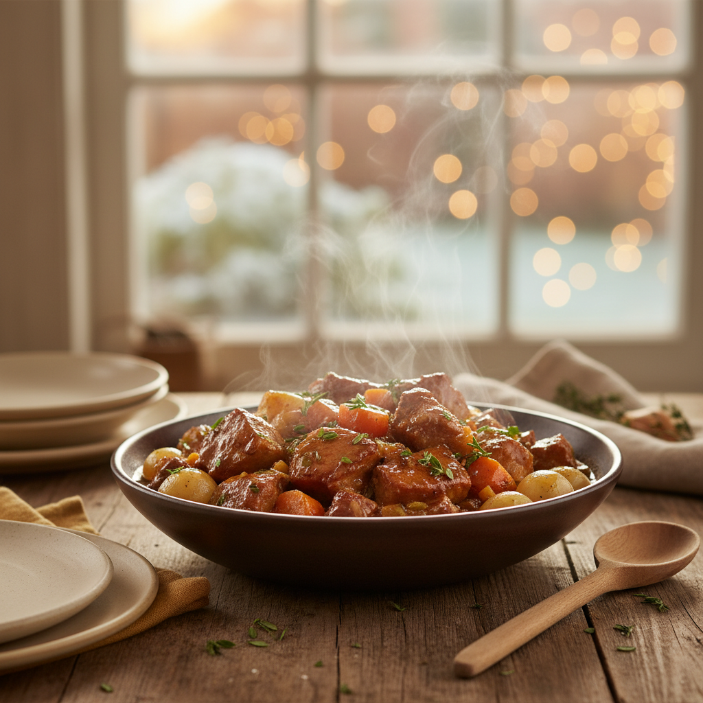 Image de la recette: Ragoût de Porc Mijoté