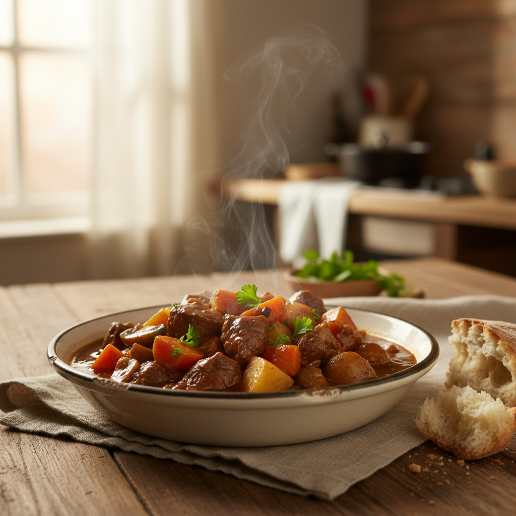 Image de la recette: Ragoût de bœuf mijoté