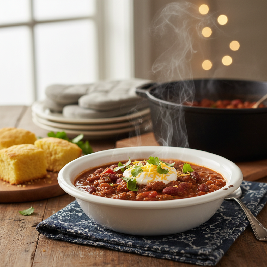Image de la recette: Chili Réconfortant Mijoté