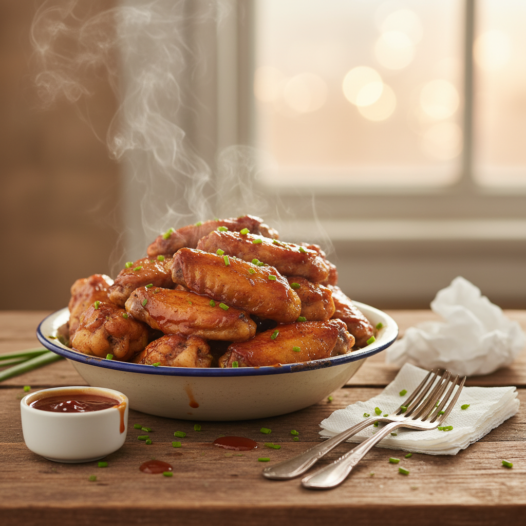 Image de la recette: Ailes de poulet BBQ express