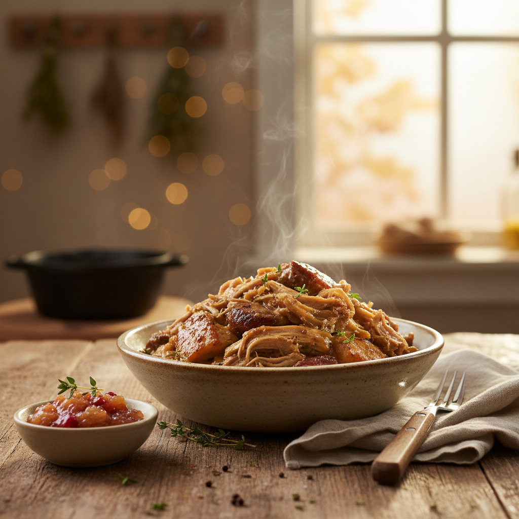 Image de la recette: Picnic de Porc Express à la Québécoise