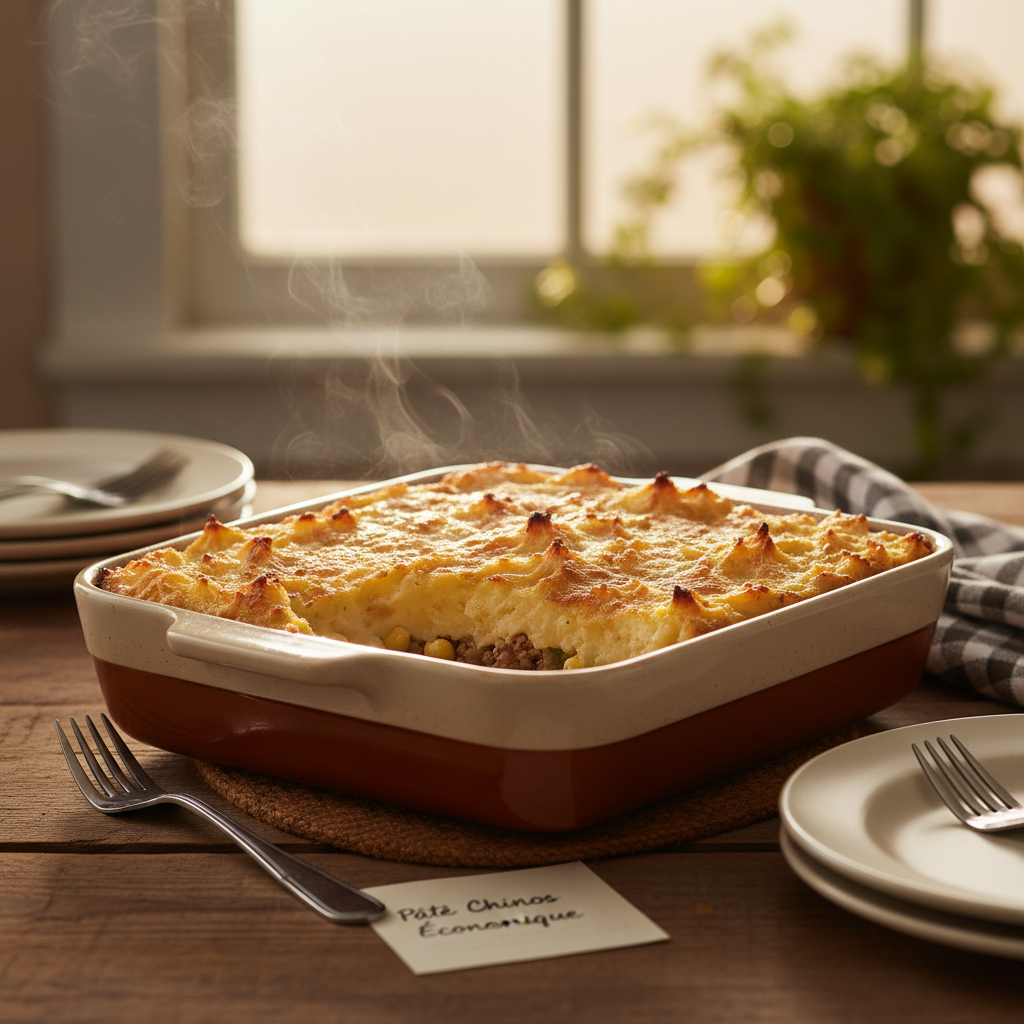 Image de la recette: Pâté Chinois Économique