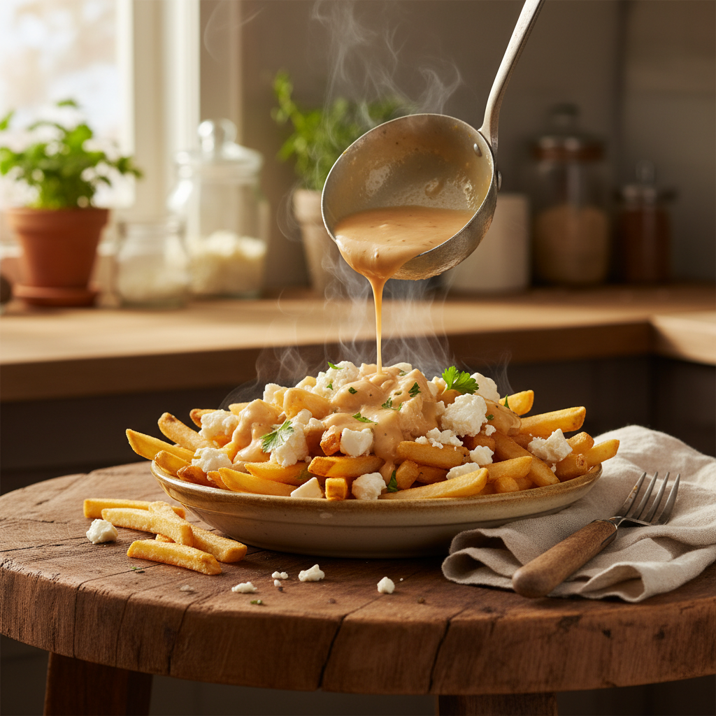 Image de la recette: Poutine Déconstruite Express aux Frites Cavendish
