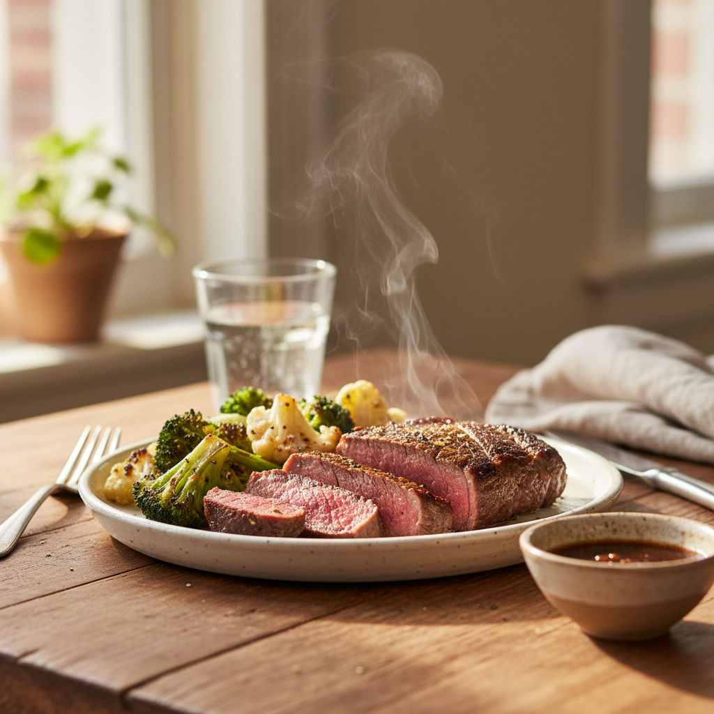 Image de la recette: Bifteck de bavette grillé à la Canton