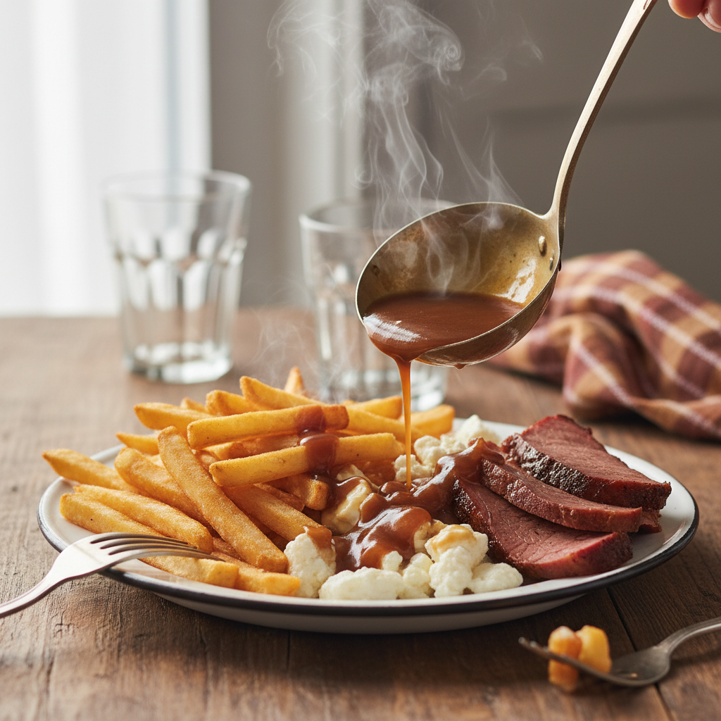 Image de la recette: Poutine Rapide à la Viande Fumée Schwartz's
