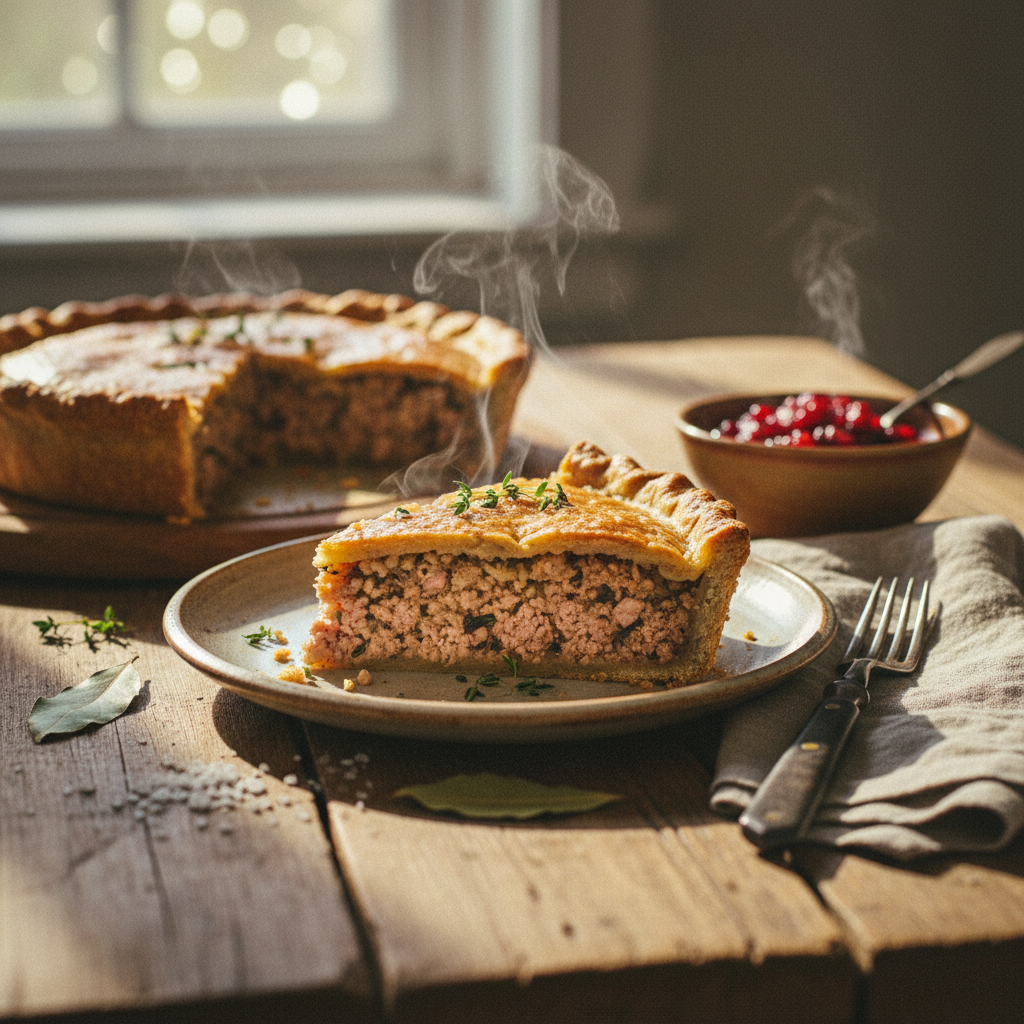 Tourtière du Lac-Saint-Jean Moderne au Porc Extra-Maigre