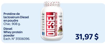 Protéine de lactosérum diesel en poudre