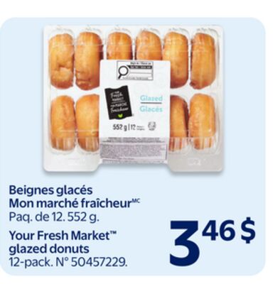 Beignes glacés mon marché fraîcheur