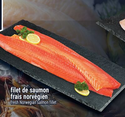 FILET DE SAUMON FRAIS NORVÉGIEN | FRESH NORWEGIAN SALMON FILLET