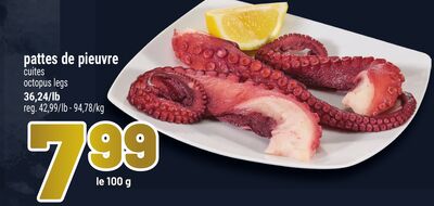 Pattes de pieuvre