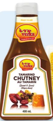 Collation croustillante gol gappa 175 g ou chutney au tamarin 400 ml Verka