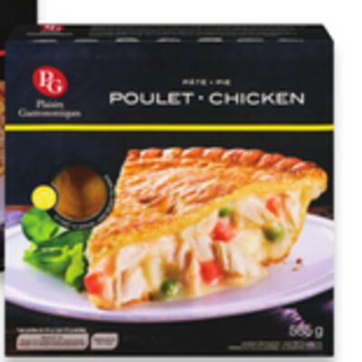 Tourtière ou pâté frais Plaisirs Gastronomiques