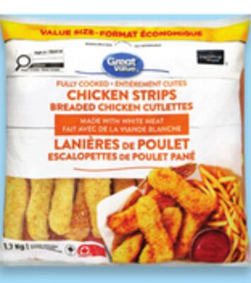 Emb. économique de viande, fruits de mer ou hors-d'œuvre Great Value surgelés