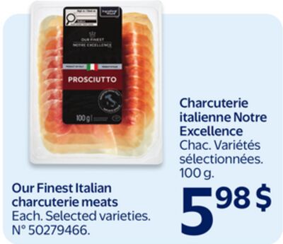 Charcuterie italienne Notre Excellence