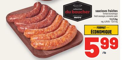 SAUCISSES FRAÎCHES | FRESH SAUSAGES
