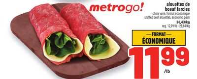 ALOUETTES DE BOEUF FARCIES | STUFFED BEEF ALOUETTES