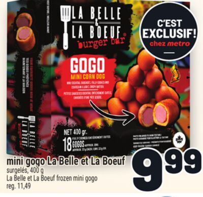 MINI GOGO LA BELLE ET LA BOEUF | LA BELLE ET LA BOEUF FROZEN MINI GOGO