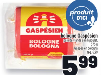 BOLOGNE GASPÉSIEN | GASPÉSIEN BOLOGNA