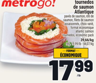 TOURNEDOS DE SAUMON ATLANTIQUE | ATLANTIC SALMON TOURNEDOS