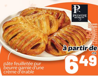 DOUCEURS FEUILLETÉS PREMIÈRE MOISSON | PREMIÈRE MOISSON SWEET PUFF PASTRIES